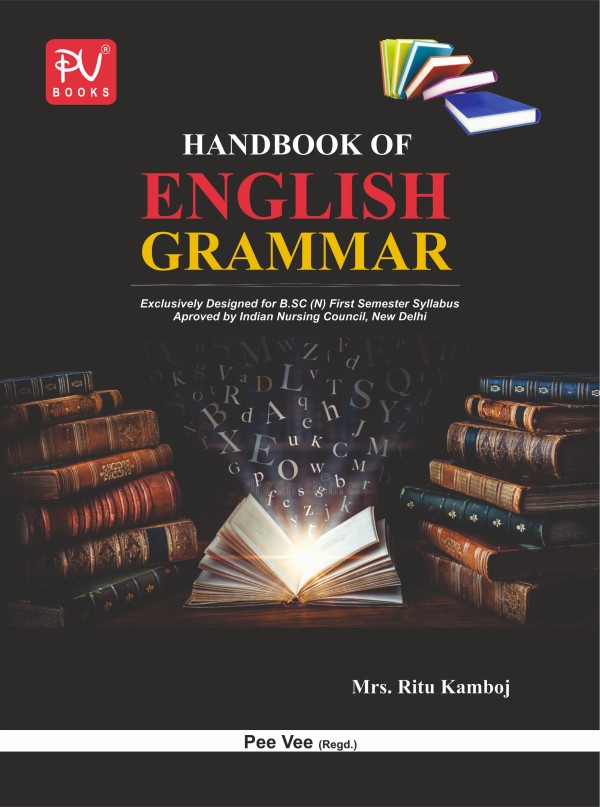 HANDBOOK OF ENGLISH GRAMMAR BSC N 1ST SEM Medical Nursing Books