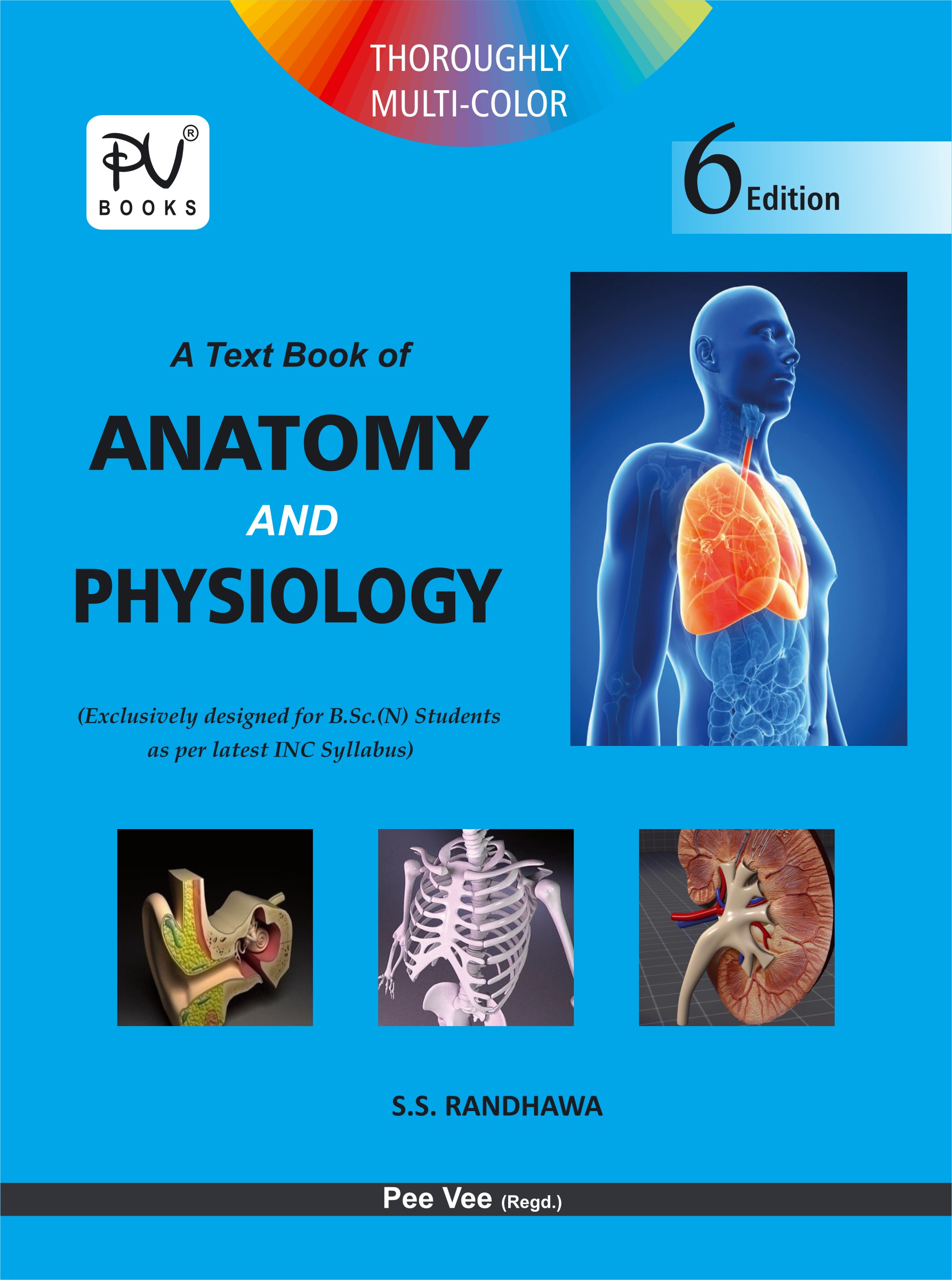 Anatomy And Physiology Medical Nursing Books Online S Vikas Gnm Pv Books