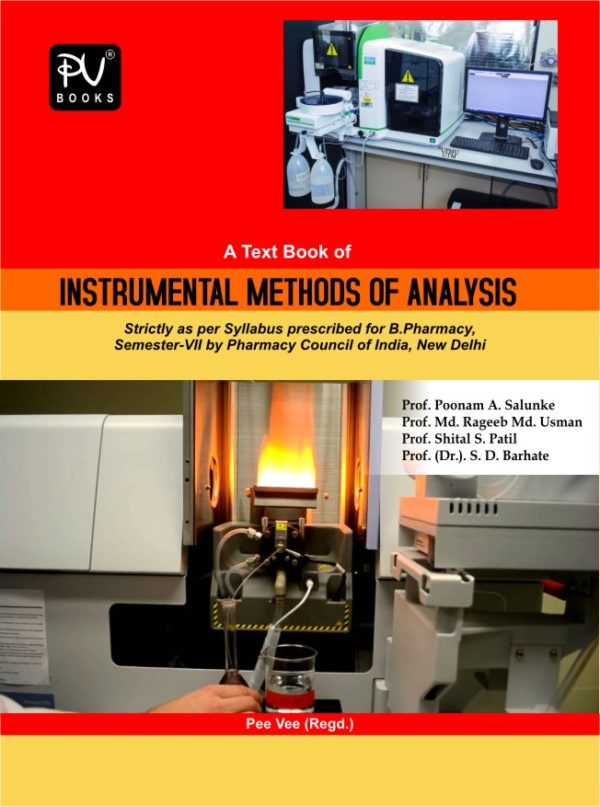 INSTRUMENTAL METHOD OF ANALYSIS (B.PHARM) SEM VII - Medical & Nursing ...