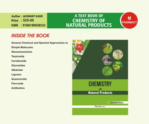 CHEMISTRY OF NATURAL PRODUCTS (M.PHARM) SEM I