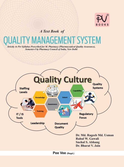 QUALITY MANAGEMENT SYSTEM (SEM -I) (M.PHARM)