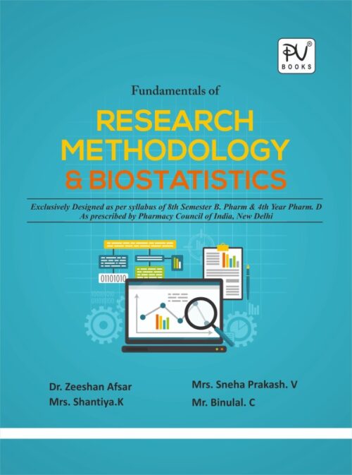 FUNDAMENTALS OF RESEARCH METHODOLOGY AND BIOSTATISTICS FOR B PHARMACT VIII SEMESTER, PHARM.D 4TH YEAR